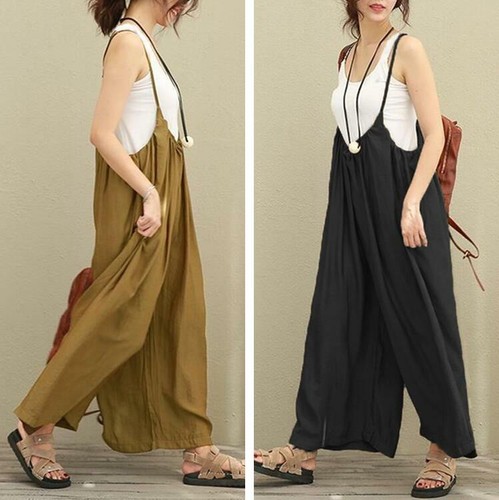 flax linen overalls